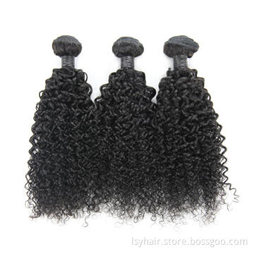 2019 virgin cuticle aligned raw  jerry curl hair bundles with closures, wholesale online deal  human hair weave bundles